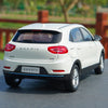 Original 1:18 2019 Zedriv GX5 SUV Diecast Model with small gift, New energy pure electric metal SUV model