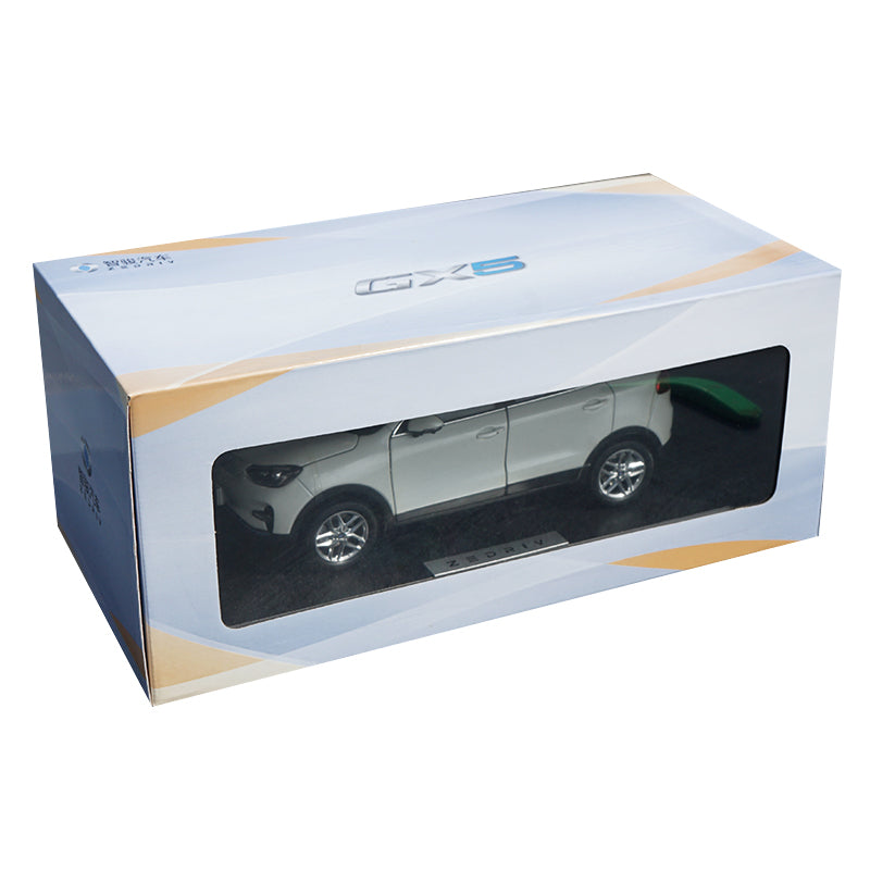 Original 1:18 2019 Zedriv GX5 SUV Diecast Model with small gift, New energy pure electric metal SUV model