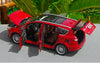 Original 1:18 Diecast Lifan MPV scale miniature model with small gift Red / White