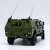 Original 1:18 Dongfeng New Warrior Off-road Armored Vehicles Alloy 70th anniversary parade military armored car models for gift, collection