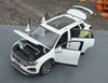 Original 1/18 FAW-Volkswagen TAYRON SUV Zinc Alloy Car model With small gift