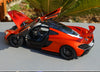 Original 1:18 Scale Diecast Model McLaren P1 Replica Car Models Roadster with small gift