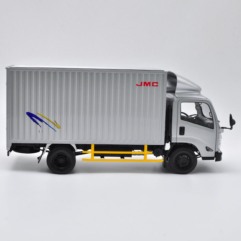 Original Authorized Authentic 1/18 Jmc Kairui N800 Pick up Truck Diecast Model Car Silver pick up toy truck Model for Christmas gift