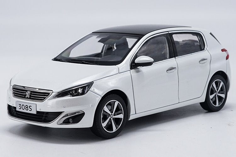 Original Authorized Authentic 1:18 Peugeot 308S 2015 Hatchback Alloy Diecast Metal Car Model classic Toys car model for gift