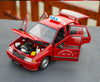 Original Authorized Authentic 1:18 Yiqi Chinese Tianjin Xiali TJ7100 Hatchback Toy Car Miniature for christmas/Birthday gift, collection