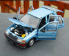Original Authorized Authentic 1:18 Yiqi Chinese Tianjin Xiali TJ7100 Hatchback Toy Car Miniature for christmas/Birthday gift, collection