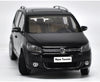 Original Authorized Authentic 1:18 scale Alloy Toy Vehicles VW NEW TOURAN Brown/black Car Model for christmas/Birthday gift, collection