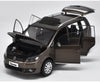 Original Authorized Authentic 1:18 scale Alloy Toy Vehicles VW NEW TOURAN Brown/black Car Model for christmas/Birthday gift, collection