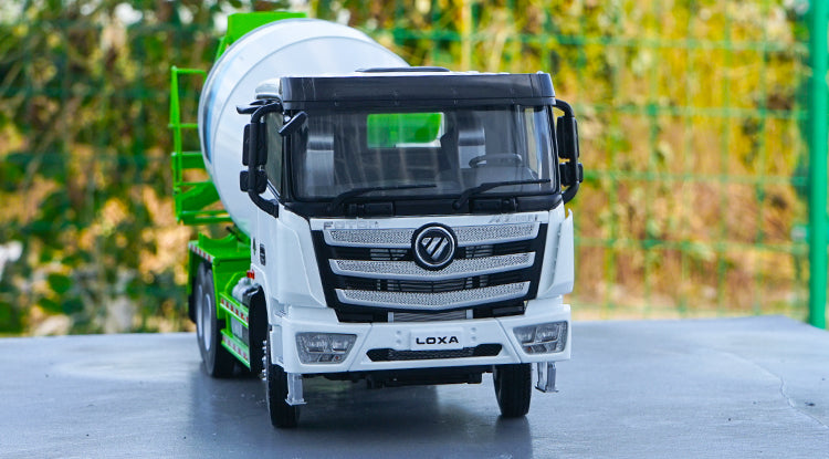 Original Authorized Authentic  1 24 Scale Foton Auman EST LOXA L9 Concrete Mixer Truck Engineering Machinery DieCast Toy Model for Christmas gift,collection