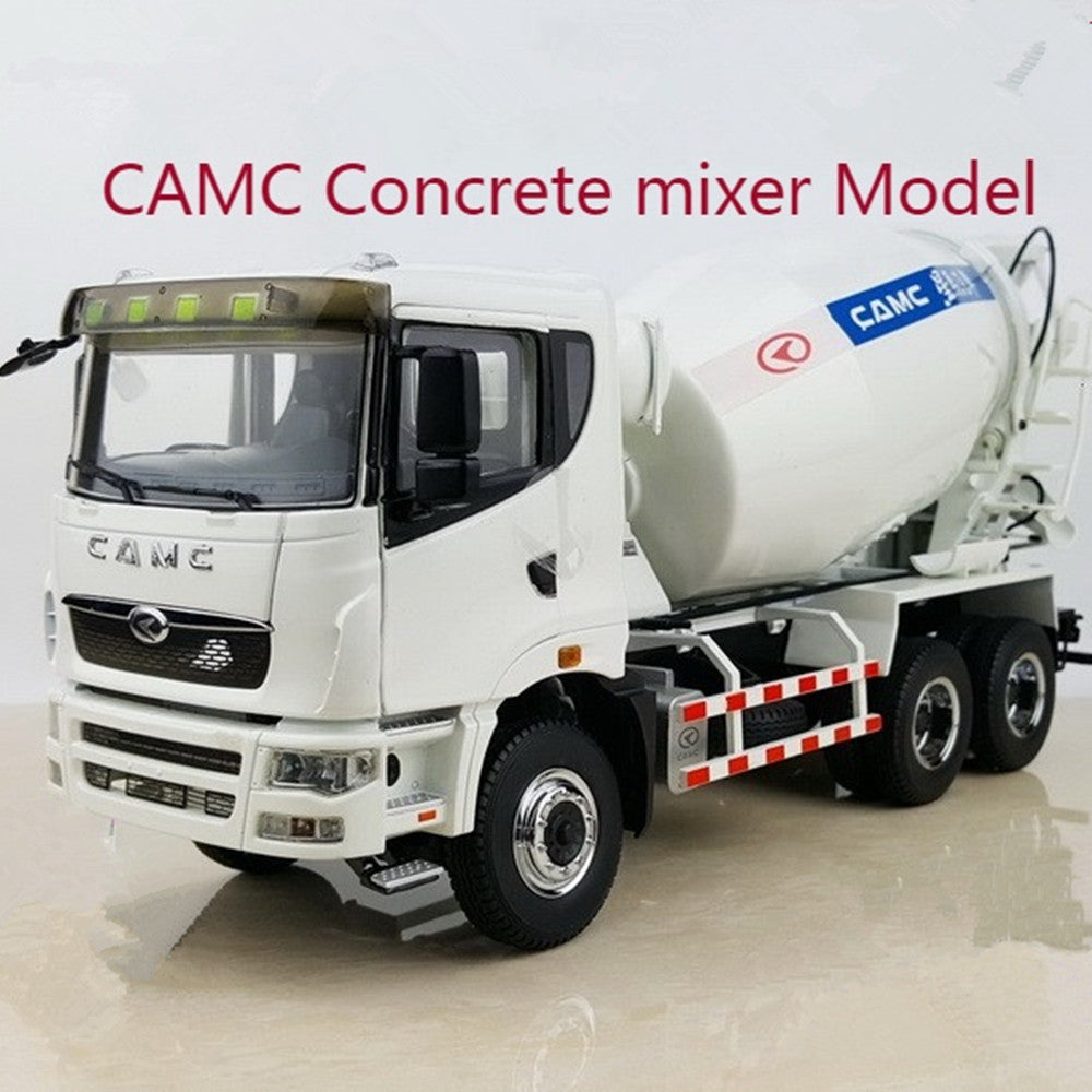 Original Authorized Authentic 1:28 CAMC Concrete mixer truck model construction machinery diecast mixer toy model for Christmas,collection