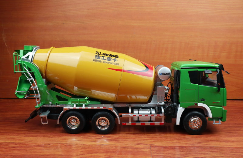 1:35 Scale XCMG Hanvan Schwing Concrete Mixer Truck construction machinery diecast model