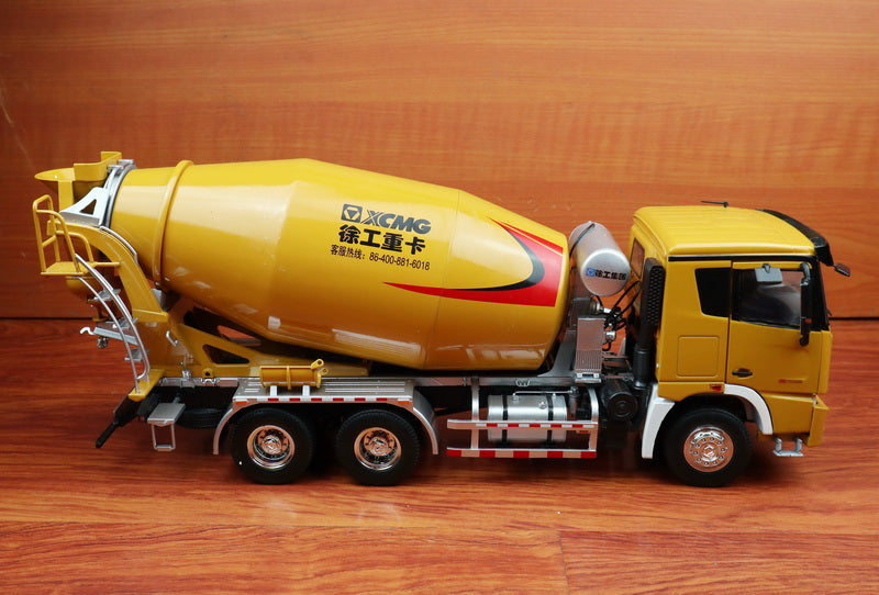 1:35 Scale XCMG Hanvan Schwing Concrete Mixer Truck construction machinery diecast model