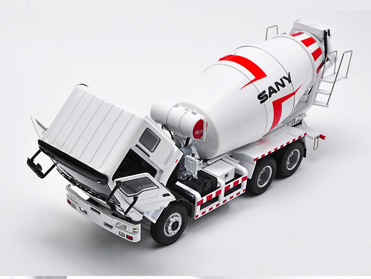 Original Authorized Authentic Diecast 1:35 Scale Sany Concrete Mixer Truck construction machinery diecast mixer truck model for Christmas gift,collection