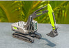 Original Authorized Authentic Diecast 1:87 ZOOMLION ZE210 excavator model Diecast toy Model Excavator for Christmas gift,collection