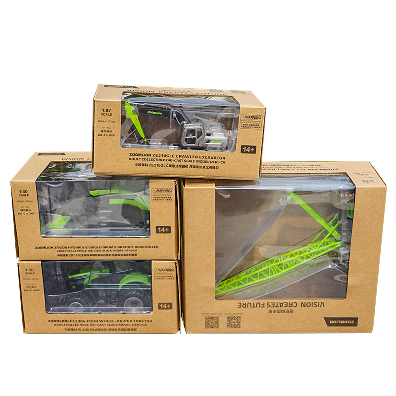 Original Authorized Authentic Diecast 1:87 ZOOMLION ZE210