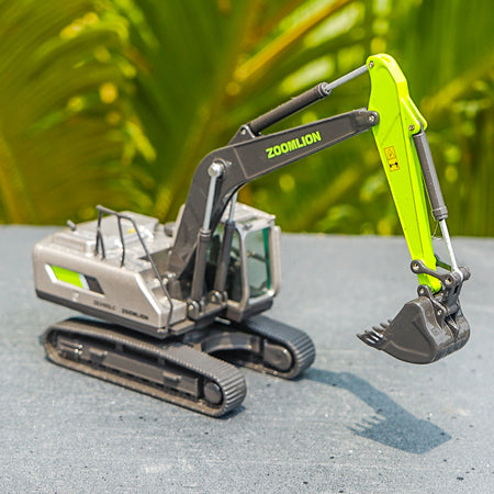 Original Authorized Authentic Diecast 1:87 ZOOMLION ZE210 excavator model Diecast toy Model Excavator for Christmas gift,collection
