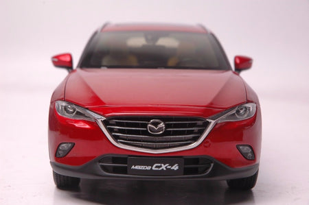 Original Authorized Authentic alloy 1/18 Mazda CX-4 red DieCast classic Car Model for christmas/birthday gift, collection