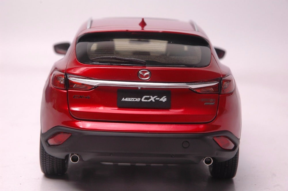 Original Authorized Authentic alloy 1/18 Mazda CX-4 red DieCast classic Car Model for christmas/birthday gift, collection