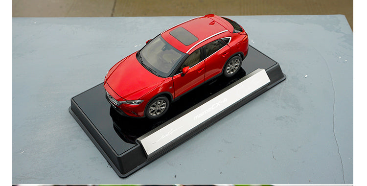 Original Authorized Authentic alloy 1/18 Mazda CX-4 red DieCast classic Car Model for christmas/birthday gift, collection