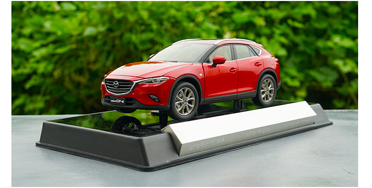 Original Authorized Authentic alloy 1/18 Mazda CX-4 red DieCast classic Car Model for christmas/birthday gift, collection