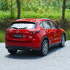 Original Authorized Authentic alloy Pull Back 1:18 2018 Mazda CX-5 Red SUV Classic diecast toy models for gift collection