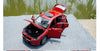 Original Authorized Authentic alloy Pull Back 1:18 2018 Mazda CX-5 Red SUV Classic diecast toy models for gift collection