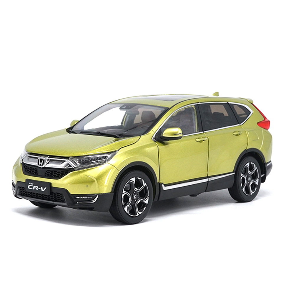Original Authorized Authentic alloy Pull Back 1:18 Honda CRV SUV Classic toy models for christmas/Birthday gift, collection