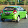 Original Authorized factory 1:18 Toyata Yaris L Car Model, Classic toy car models for gift, collection