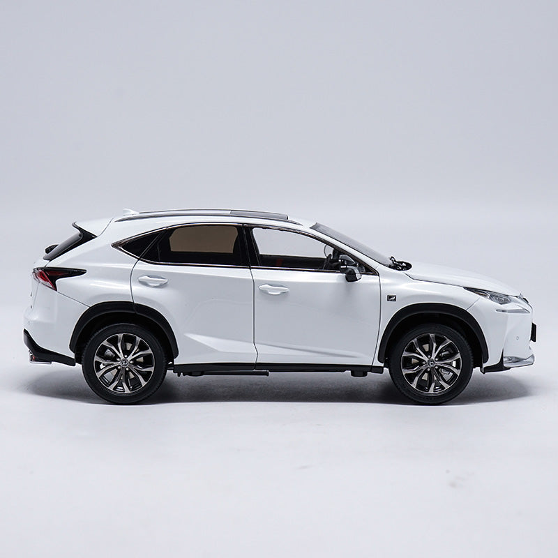 Original Authorized factory diecast 1:18 LEXUS NX NX200T Car Model, Classic metal toy suv car models for gift, collection