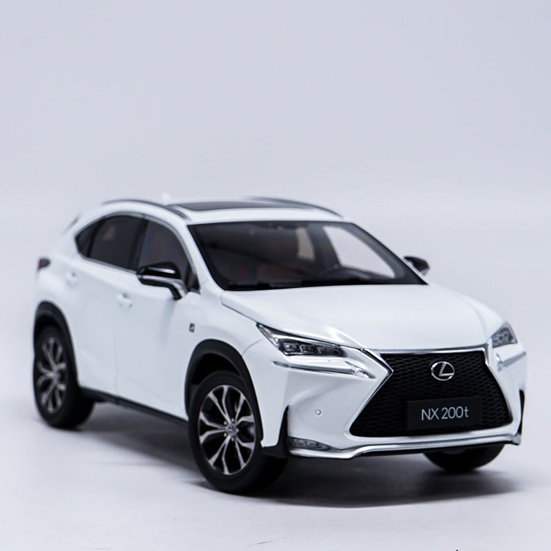 Original Authorized factory diecast 1:18 LEXUS NX NX200T Car Model, Classic metal toy suv car models for gift, collection