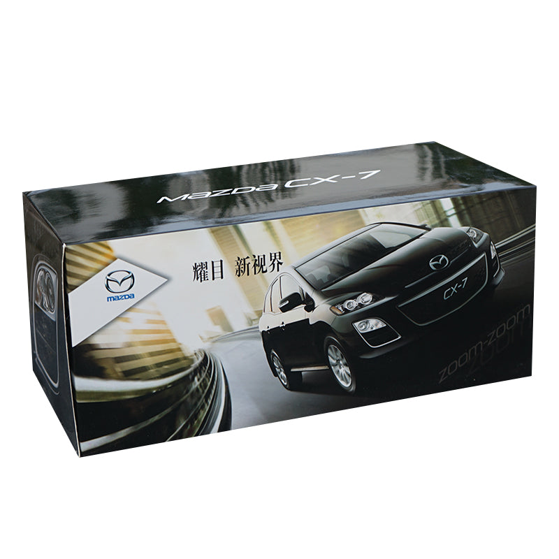 Original Authorized factory diecast 1:18  Mazda CX-7 SUV off-road Vehicle Diecast Metal Classic toy car Models for gift, collection