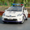 Original Authorized factory diecast 1:18 Toyota Prius hybrid Diecast Metal Classic toy Models for gift, collection