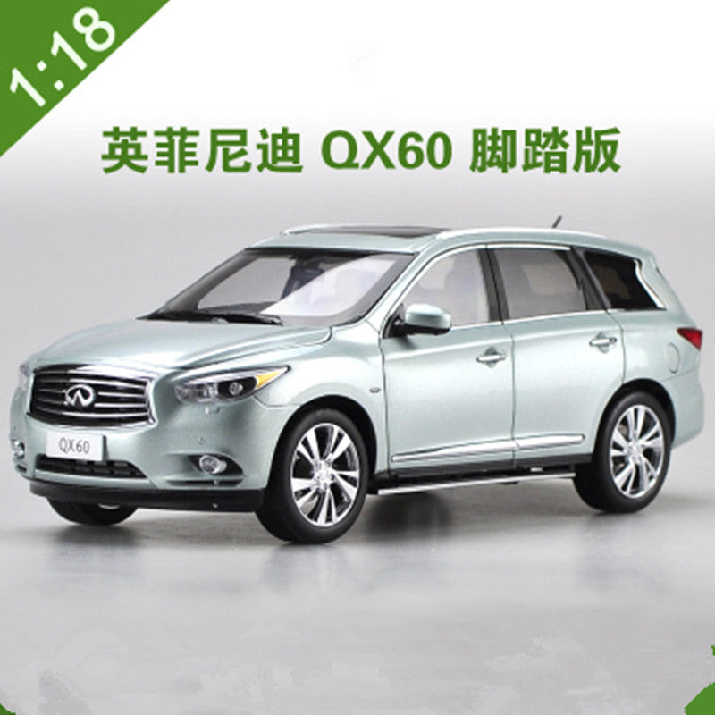 Original Authorized factory diecast 2014 1:18 Infiniti QX60 SUV off-road vehicle Classic toy car Models for gift, collection