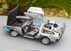 Original Hot Wheels 1:18 scale die cast DMC classic Back to The Future Time Machine with MR. Fusion