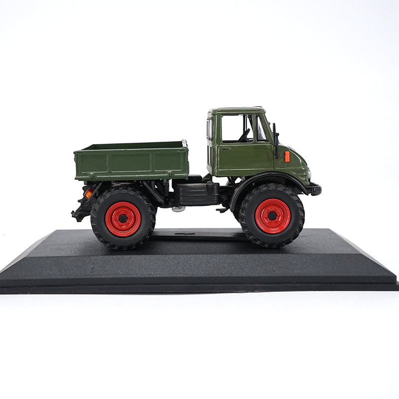 Original diecast 1:43 UH Unimog 406 A off-road vehicle military truck model with small gift