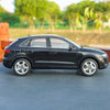Original factory 1:18 Audi Q3 SUV car model black classic toy models for Birthday/christmas gifts, collection
