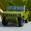 Original factory 1:18 BJC China Beiqi Warrior BJ2022JC Diecast off-road Army car model with small gift