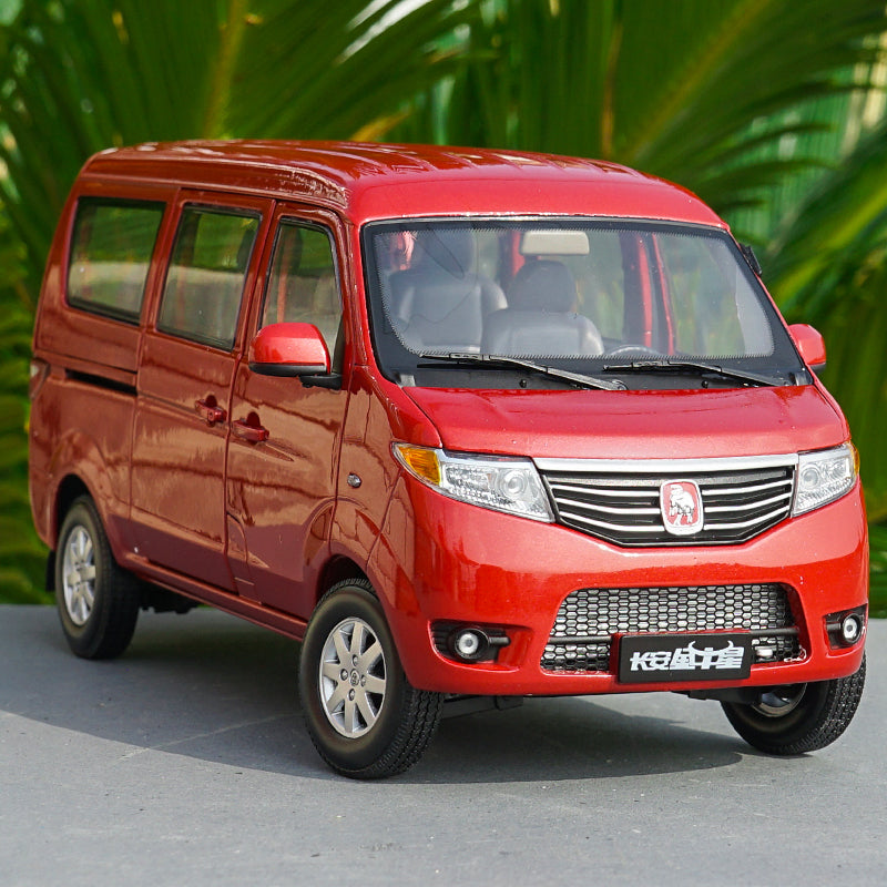 Original factory 1/18 Changan Automobile original manufacturer,Changan Jinniuxing van car model with small gift