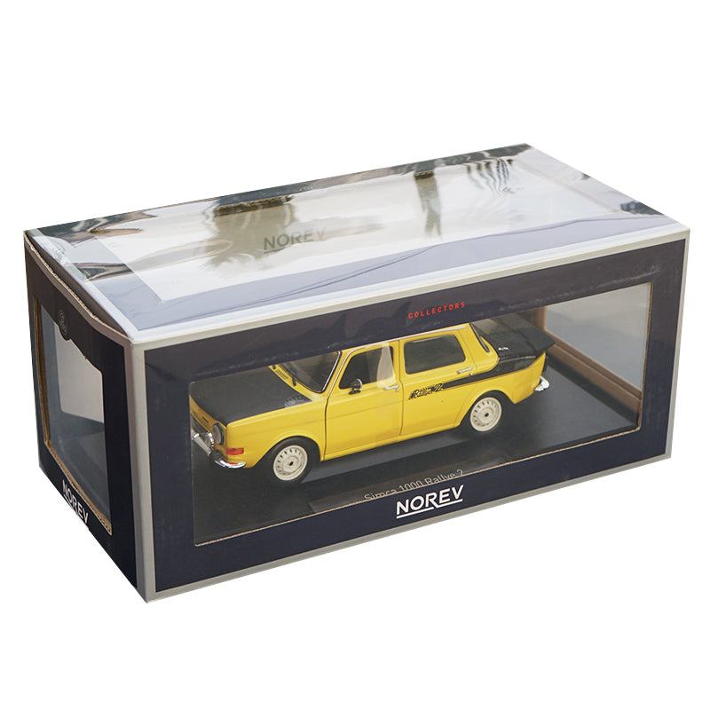 Original factory 1:18 Norev Simca 1000 Rallye 2 SRT Diecast Car Model with small gift