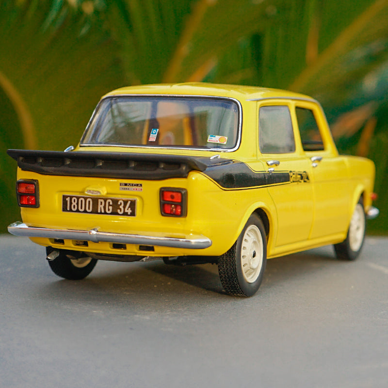 Original factory 1:18 Norev Simca 1000 Rallye 2 SRT Diecast Car Model with small gift