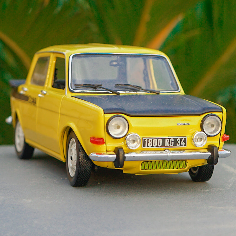 Original factory 1:18 Norev Simca 1000 Rallye 2 SRT Diecast Car Model with small gift