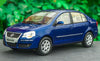 Original factory 1:18 Volkswagen VW Polo Jinqu white Sedan classic toy models for Birthday/christmas gifts, collection