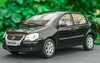 Original factory 1:18 Volkswagen VW Polo Jinqu white Sedan classic toy models for Birthday/christmas gifts, collection
