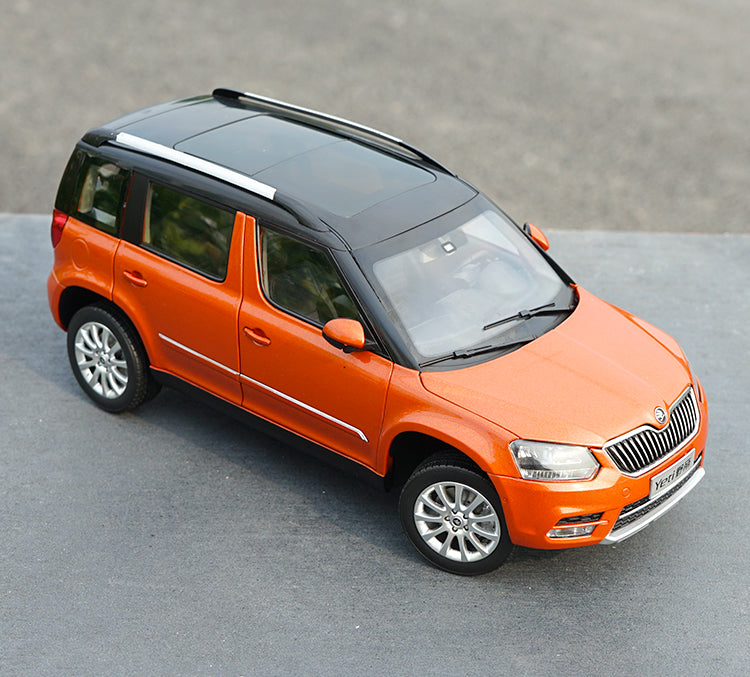 Promotion sale! 1:18 Volkswagen skoda YETI off-road vehicle SUV classic diecast car models for gifts, collection