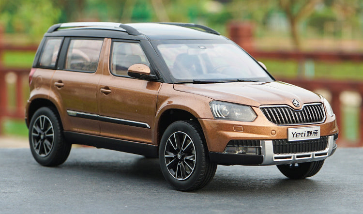 Promotion sale! 1:18 Volkswagen skoda YETI off-road vehicle SUV classic diecast car models for gifts, collection