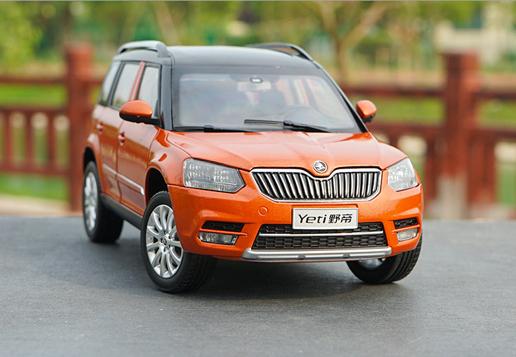 Promotion sale! 1:18 Volkswagen skoda YETI off-road vehicle SUV classic diecast car models for gifts, collection
