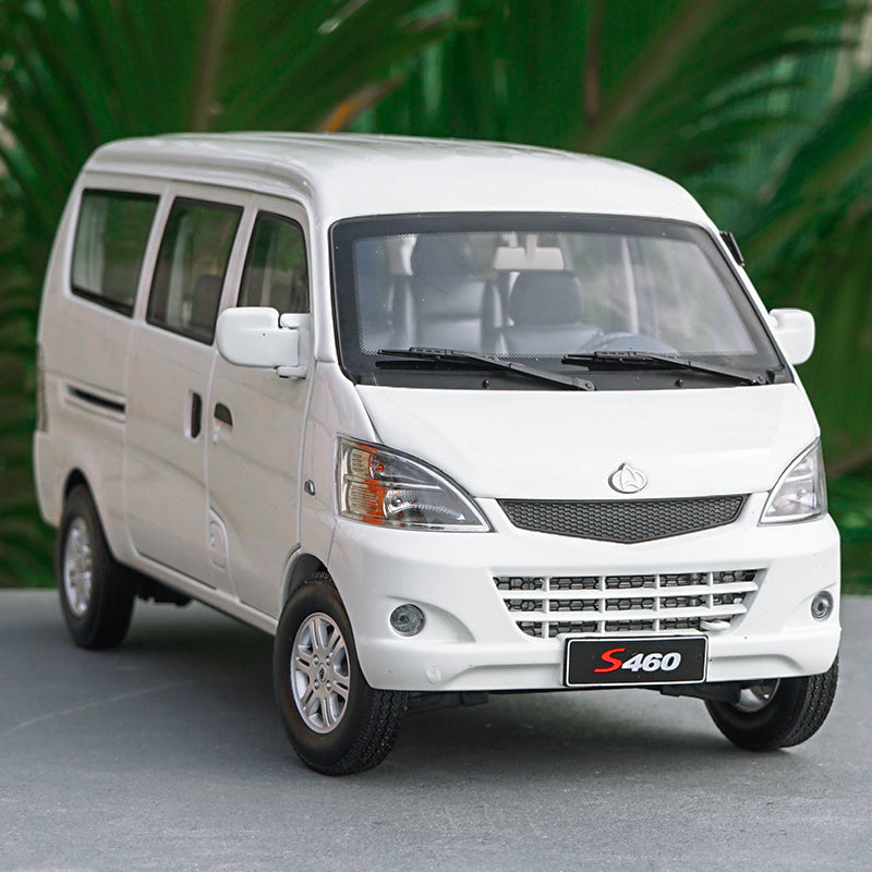 Original factory 2009 Changan S460 1:18 Scale Diecast white Van Model White with small gift