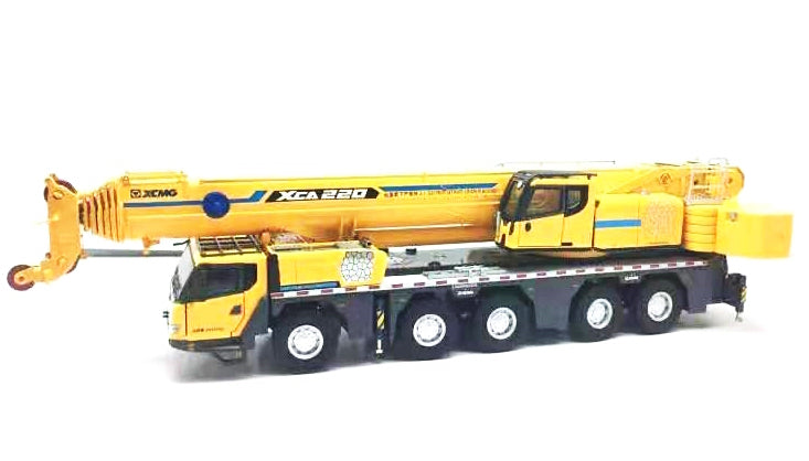 Original factory 2019 new 1:50 XCMG XCA220 truck crane models, Diecast construction engineering model for gift