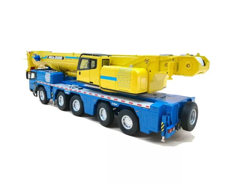 Original factory 2019 new 1:50 XCMG XCA220 truck crane models, Diecast construction engineering model for gift