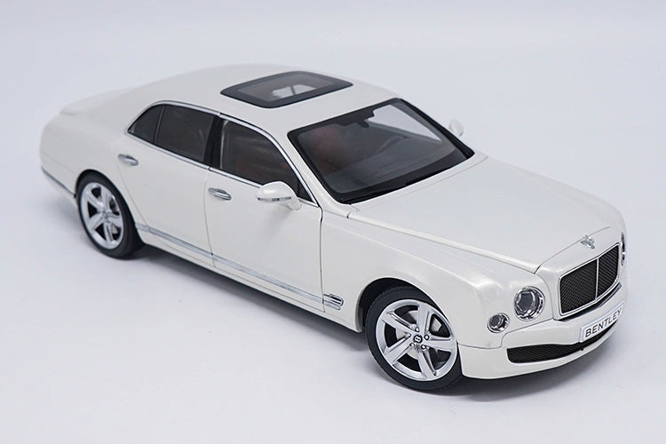 Original factory authentic 1:18 kyosho BENTLEY Mulsanne diecast collectible car model with small gift